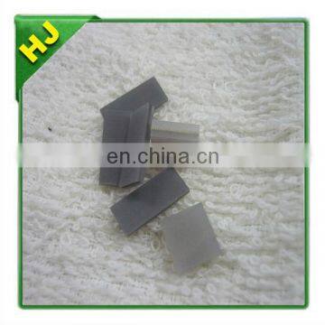 Conductive rubber connector zebra strips