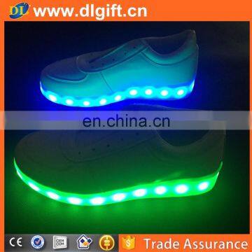 Best Selling Colorful Night Safety Led Light Running Shoes for European photo-6