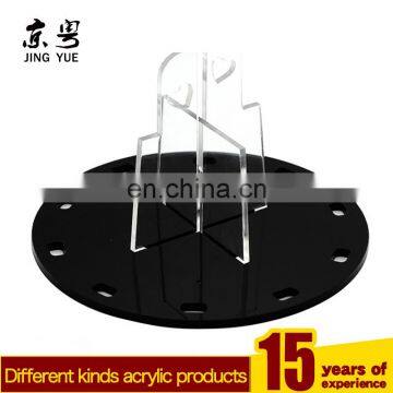 Factory Custom Clear PMMA Electric Toothbrush Display Plexiglass Electric Toothbrush Display Stand Acrylic Toothbrush Holder photo-2