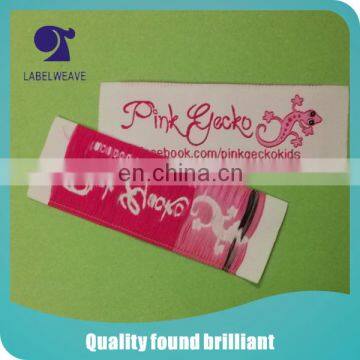 China Directly Factory Professional Customized brand woven label for garment