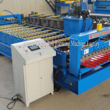 portable metal roofing roll forming machine