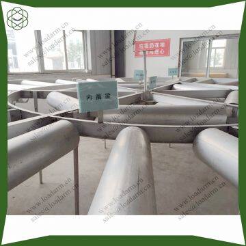 Aluminum pontoon internal floating roof disk inner floating dome for storage tank