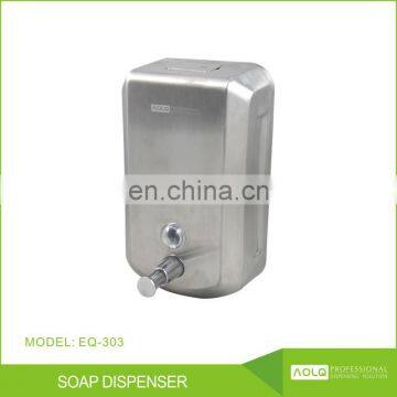 stainless steel soap dispenser copper pump, 500ml liquid manual soap dispenser, cheap liquid soap dispenser price