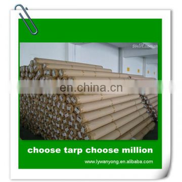 3.66M *100M white pe tarpaulin roll with paper core