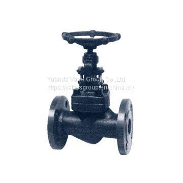 Forged Steel Globe Valve  J41Y H-25/40/64/100/160 Grade Forging Steel Stop Valve