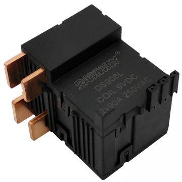 RAMWAY DS908L Small Size high power Electromagnetic relay 6v 9v 12v 24v