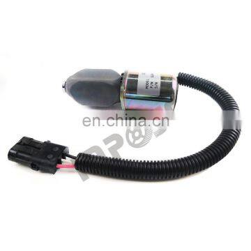 In Stock NEW FUEL SHUT-OFF SOLENOID FITS Cummins and Yanmar Engine 129953-77803 2995377803 1753ES12A6UC3B1 SA426012 photo-4