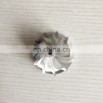 KP39 40.00/50.07mm 11+0 blades high performance turbo milling/aluminum 2618/Billet compressor wheel