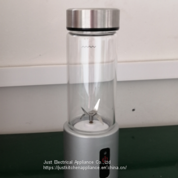 350ml 100W SUS304 4000mAh USB Charging Electrical Blender Porable Slow Juicer Glass Juicer Cup