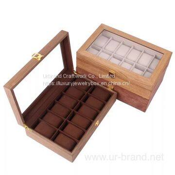 New Design Luxury 12 Slots High Quality WoodenWatch Box Watch Boxes Cases photo-2