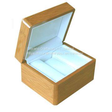 natural Bamboo/wooden gift packaging box wholesale with custom logo urbrand