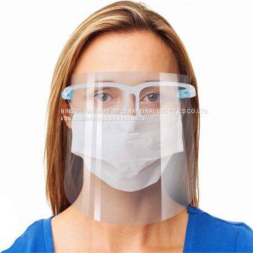 Plastic Protection Anti-fog Disposable Disposable Full Face Shield With Frame photo-3