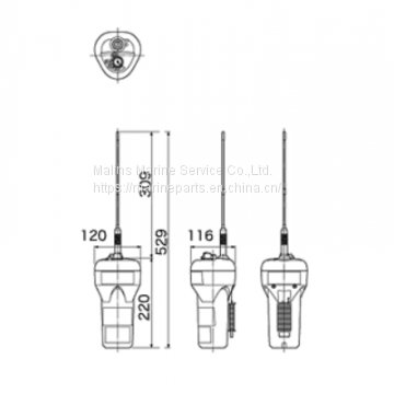 JRC JQE-103    406MHz SATELLITE EPIRB