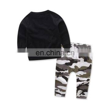 Short /long Sleeve Shirt and Camouflage Pants Sets 2PCS Children Baby Clothes Set Kids Suit Wholesale photo-4