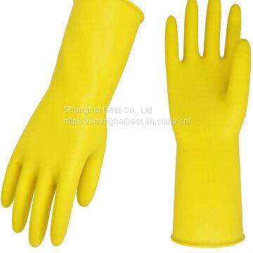 Reusable Household Gloves, Rubber Dishwashing gloves, Extra Thickness, Long Sleeves, Kitchen Cleaning, Working, Painting, Gardening, Pet Care