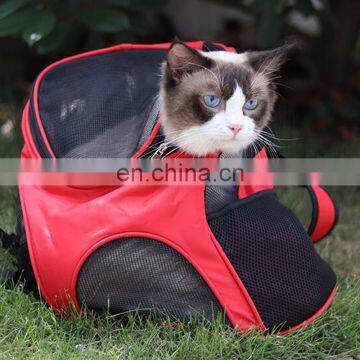 Wholesale Factory Manufacturer Travel Pet Cat Dog Outdoor Carrier Carrying Bag Backpack photo-3