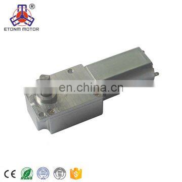 electric motor with gearbox small worm  motor 3V 6V