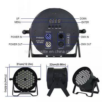 WAREHOUSE 4pcs/Lot Cheap Led Par Light 5W RGBW DJ Stage Effect photo-4