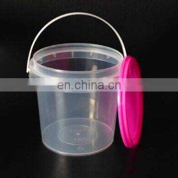 Good Sale Food Grade Custom Yogurt Transparent White Plastic Bucket photo-4