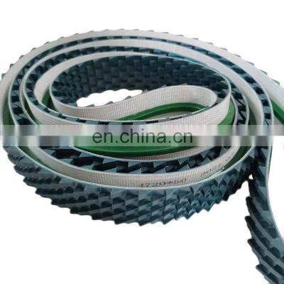 4720x50 PU K10 Guide Inverted Triangle Pattern PVC Conveyor Belt