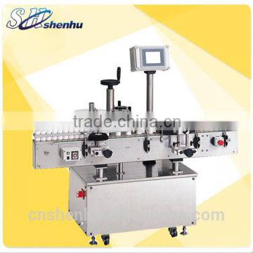 Automatic plastic/glass round bottle labeling machine