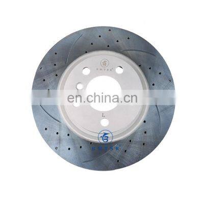 BMTSR Car front left Brake disc for X3F25 3410 6787 490 34106787490