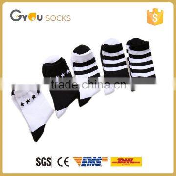 Japan style Multi pattern girl cotton tube socks 2016