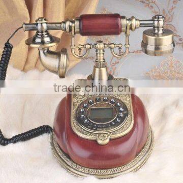 Analog European style single line antique phone