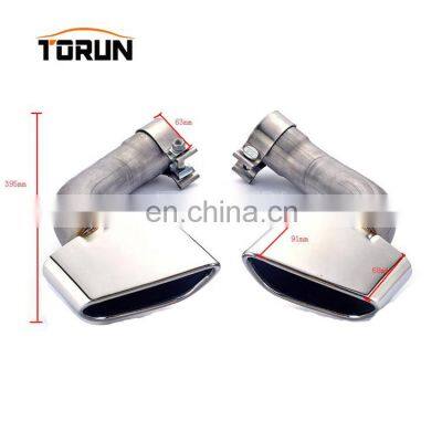 Hot Sale High Quality Universal Stainless Steel Exhaust Tailpipe Tip for BMW 10-13 X5 E70 Exhaust Tip photo-4