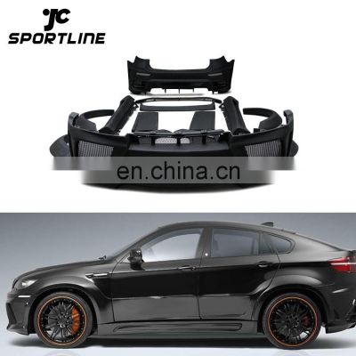 JC Sportlline 14pcs/set Fiberglass Body Kit for BMW X6