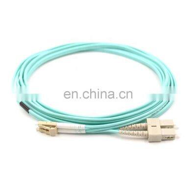 High Quality SC LC Duplex OM3 50/125 62.5/125 Fiber Optic Patch Cord Patch Cord Om3 ls sc