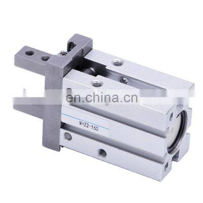 High Quality Threaded Interface MHZ2 Series Clamping Aluminium Air Parallel Finger Gripper Style Air Cylinder