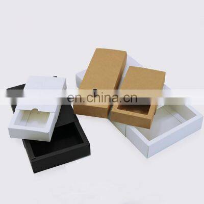 Custom Luxury Sleeves Matte Black Sliding Paper Drawer Gift Box photo-3