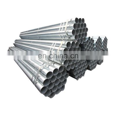 zinc coated steel tube 63mm galvanized steel pipes factory price with high quality