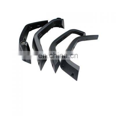Car Accessories ABS Modified Fenders Painted Black Fender Flares For Jeep Wrangler JK 2007-2017 photo-2