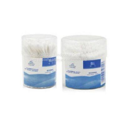 Wood Stick Cotton Buds Plastic Tube Pack Supplier