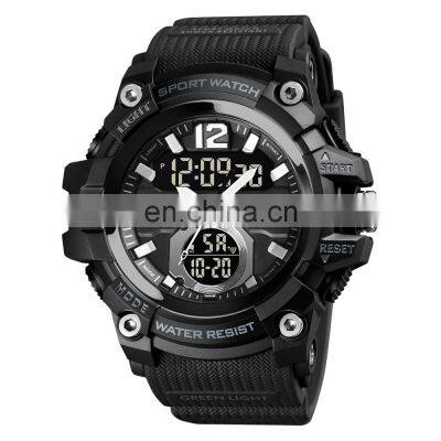 Best Selling Skmei 1725 Plastic Strap 50m Waterproof Relojes Men Analog Wrist Digital Sport Watch