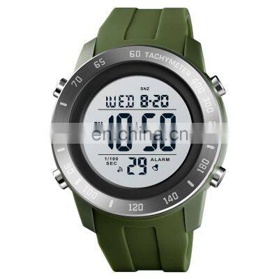 Wholesale Original SKMEI 1524 Men Sport Digital Wrist Watch with Silica Gel Strap