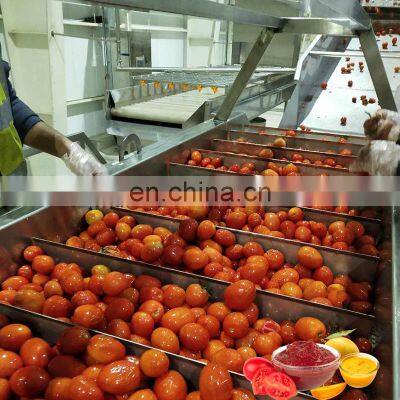 Fruit and vegetable processing line customizing/tomato paste tomato paste manufacturing equipment