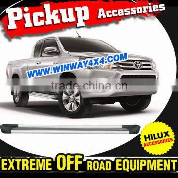 Black Powder Coated Steel Tow Bar For 2015 Toyota Hilux Revo