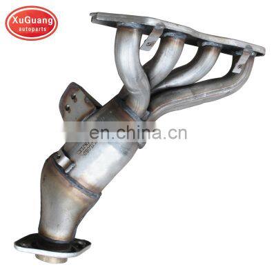 XUGUANG high quality honeycomb ceramic catalyst inside exhaust manifold catalytic converter for Haima V70 S5 2.0