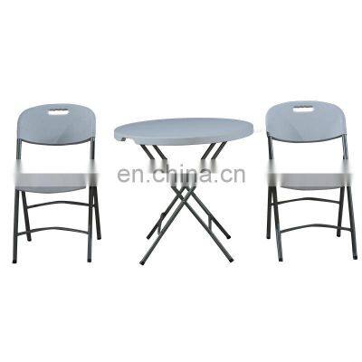 high quality stainless steel High Bar folding Table HDPE Material low price outdoor 8ft multifunctional folding table frame