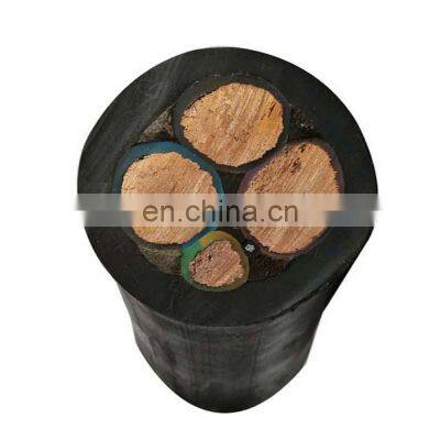 LOW VOLTAGE Pure Copper Rubber Sheathed Flexible 10mm 4 Core Rubber Cables