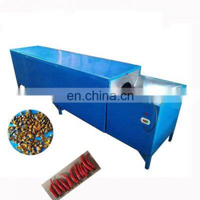 High efficient Commercial Chili Stem Cutting and removing Machine with dry and wet