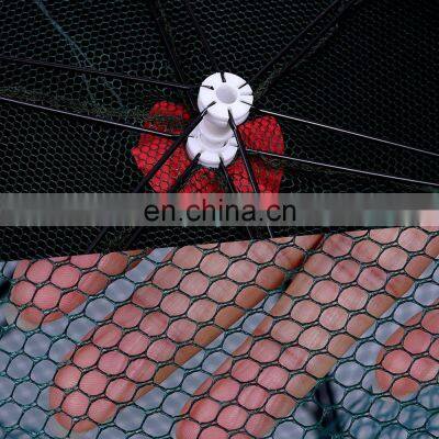 JOHNCOO Portable Foldable Shrimp Crab Baits Cast Mesh Multi-holes Fishing Net Set photo-4