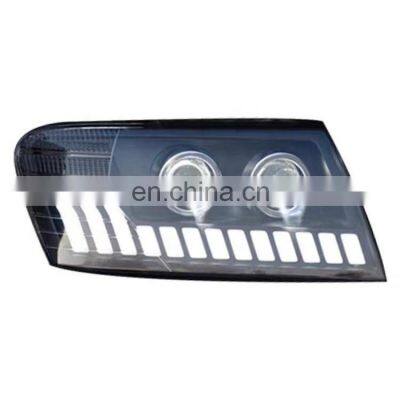 Upgrade full led headlamp headlight plug and play with dynamic for Mitsubishi Pajero V73 V77 head lamp head light 2000-2012