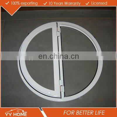 Modern New House Soundproof Picture Window Aluminum Half Circle Window photo-2