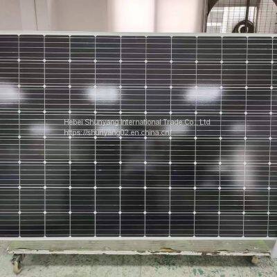 High Efficiency Single Galss Half-cut Monocrystalline Solar Module,(425～455W) photo-2