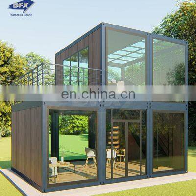 Factory high quality China supplier modern luxury low cost prefabricated house philippines