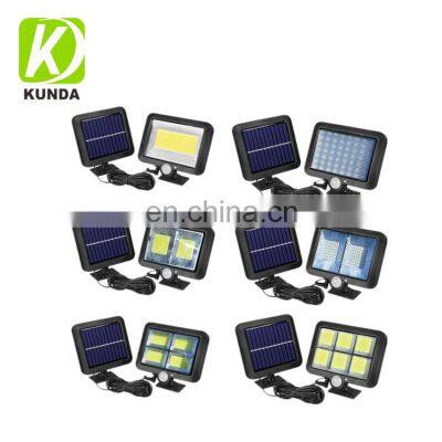 Waterproof Induction Type Motion Sensor Splid Solar Garden Wall Light for Porch Patio Yard Garage photo-2